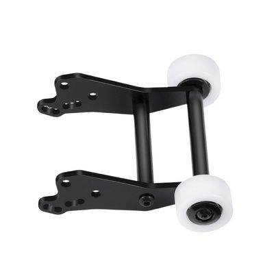 Adjustable Angle Aluminum Head Wheel Upgrade Part Compatible with 1 18 Scale 4WD LMT RC Vehicles