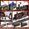 Christmas Train,Train Set for Kids Ages 4-8 Christmas Train Sets for Around The Tree,Electric Toys with Smokes Lights and Sound,Toddler Model Trains for 3 4 5 6 7 8+ Years Old Kids Gifts (Advanced) view 3