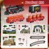 Christmas Train,Train Set for Kids Ages 4-8 Christmas Train Sets for Around The Tree,Electric Toys with Smokes Lights and Sound,Toddler Model Trains for 3 4 5 6 7 8+ Years Old Kids Gifts (Advanced) view 4