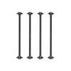 144001 144002 124007 124016 124017 124018 124019 4pcs Drive Shaft Dogbone Driveshaft Upgrade Parts Compatible with RC Car Models Compatible with Various 1 10 Scale Vehicles(Black) view 1