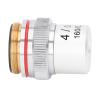 4X Achromatic Microscope Objective, 195 Biological Microscope Objective Lens 160/0.17 with 20.2mm Standard Interface view 2