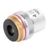 4X Achromatic Microscope Objective, 195 Biological Microscope Objective Lens 160/0.17 with 20.2mm Standard Interface view 4
