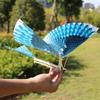 XEGZLH Rubber Band Powered Flying Bird Kites Toy Realistic Aircraft Elastic Plane Toy for Toddler Boy Girl Outdoor Play 10pcs New Large Rubber Band Powered Flying Bird view 2