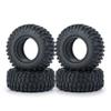 4PCS 1 0 Inch Rubber Tyres Mud Terrain Wheel Tires 50 54 58 62 64 65mm Compatible with 1 18 1 24 Scale RC Car Models SCX24 Similar(8749B-25x50x20mm) view 1