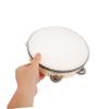 Gadpiparty Wooden Frame Hand Clapping Drum for Portable Percussion Instrument with Bells Orff Method Educational for Music Learning Coordination and Party Entertainment view 4