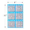 SEETOOOGAMES Bingo Paper Cards Bulk- 6 card-100 Books of 5 Sheets for Large Groups view 4