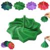 3D Printed Expanded Sensory Fidget Star,Expandable Fractal Fidget Toys Hexagon with Handle,Honeycomb Whirling Spiral Design,for Adults, Perfect for Christmas, Birthday Expandable Gifts (M1, 6.89in) view 1