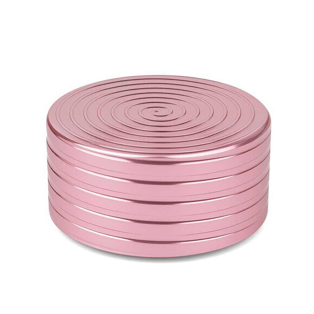 Kinetic Desk Toys, Fidget Toys Adults, 1.97'' Desk Toys for Office for Adults, Spinning Tops for Kids, Physics Toys Novelty Amusements (50MM, Rose Gold)