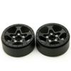 24mm Width 1.9 Inch Compatible with 1 10 Scale RC Crawler CC01 RC Climbing Car Parts(Black 2PCS) view 1