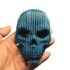 3D Printed Quantum Skull, 3D Printing Skeleton, Fidget Skull, Skull Gifts, Articulated Skull Fidget Toy, Flexible Skeleton Desk Toy, Halloween Skull Decor, Unique Skull Gift (1 Pc A Set) view 1