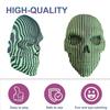 3D Printed Quantum Skull, 3D Printing Skeleton, Fidget Skull, Skull Gifts, Articulated Skull Fidget Toy, Flexible Skeleton Desk Toy, Halloween Skull Decor, Unique Skull Gift (1 Pc A Set) view 4