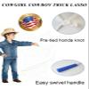 URAMAN Childrens Cowboy Trick Lasso Rope Kiddie Roping Toy for Ages 4-10 Western Party Play Trick Roping Fun view 2