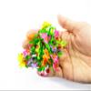 1:12 Miniature Cattleya Orchid 2 Bunch Clay Flower Fairy Garden Dollhouse 17198, Pink view 3