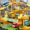 XINNOVEL 4-Tier Large Puzzle Race Car Track Set for Kids 3-5, Puzzle Tracks Car Play Set, Race Tracks Toys for Toddler Boys 3 4 5 6 Year Old, Birthday Gifts for Kids 3 4 5 6 7 8 Year Old Boys Girls view 3