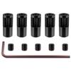 5PCS Steel RC Motor Shaft Adapter Sleeve Pinion Reduce Motor Axle 3.175mm to 5mm Compatible with 3650 550 540 Motor Compatible with RC Model Car Boat Accessories view 1
