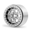 35mm Lengthened 2.2inch RC Wheels Rims with Metal Compatible with 1 10 Scale RC Cars Such(Silver Black 1pcs) view 1