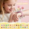 NBKLS Kids Watch for Girls 4 5 6 7 8 9 10 Years Old Gifts, Smart Watch for Kids with 26 Puzzle Games, HD Touch Screen, Flashlight, Learn Cards, Audiobook, Toddler Toys Christmas Birthday Gifts view 4