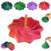 3D Printed Expanded Sensory Fidget Star,Expandable Fractal Fidget Toys Hexagon with Handle,Honeycomb Whirling Spiral Design,for Adults, Perfect for Christmas, Birthday Expandable Gifts (M4, 4.72in) view 1