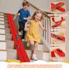 Nigwet Flexible Race Track for Kids - 15 Ft Flex Track Race Car Tracks with Car Ramp Toy, Fit for Monster Truck Track & Kids' Play Cars, Race Tracks for Toddlers 1-3, Portable Racetrack (Red) view 2