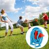 CWLAKON 2-in-1 Outdoor Giant Tic Tac Toe Bean Bag Toss Tug of War Rope for Kids Adults, Outside Lawn Yard Backyard Carnival Field Day Beach Picnic Camping Birthday Party Family Reunion Game view 3