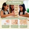 1DFAUL 101Pcs Baby Shower Games Blocks to Decorate Kit, Baby Shower Ideas Activities for Stacking, Building & Drawing, Suitable for Boy Girl Party Game, Decorations, Favors view 3