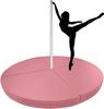 KGBNYSS Pole Dance Mats, Round Folding Portable Pole Crash Mat Ideal for Studios, Home Use, Non-Slip Dancing Pad (150cm/5ft/59in,Thick 5cm/2in) view 1