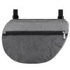 Accmor Insulated Side Sling Stroller Saddle Bag Organizer, Universal Stroller Organizer, Stroller Bag Caddy Organizer, Grey view 3