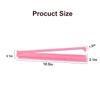 4PCS Mahjong Racks with Pushers All-in-one,Clear Acrylic Mahjong Rack and Pusher Combo, Modern American Mahjong Tile Racks, Transparent Set of 4 (Transparent Pink) view 4