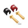 INJORA Heatsink Bullet Plug Connectors Grips with 4mm Bullets (Black, Red, 2Pcs) view 2