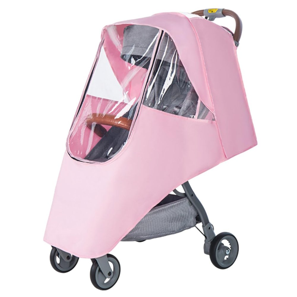 Abaodam Windproof Stroller Rain Cover Fit for Outdoor Use Dustproof and Spittle Pushchair Protection Without Stroller