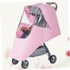 Abaodam Windproof Stroller Rain Cover Fit for Outdoor Use Dustproof and Spittle Pushchair Protection Without Stroller view 4