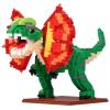 Aigidusansu Jurassic Dinosaur Micro Building Blocks, 1020pcs Dilophosaurus Tyrannosaurus Rex DIY Mini Diamond Blocks Bricks Toy for Boys Age 8-12 14+ Teens Adults view 1