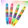 4pcs Paint Crayons Set Random Colors Non Toxic Safe Pastel Art Supplies for Birthday Party Creative Coloring Tools Random Color view 2