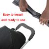 26.41.181.18in Replacement Armrest Handle Cover Dust Proof Handle Cover,Pushchair Protector Handlebar Sleeve Bumper Removable Pushchair Case Grip Bar Replacement Arm Covers(Grey) view 3