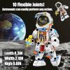 2 Space Building Kit Astronaut Man & Glove Set, Cool Flexible Explorer Glove & Large Man Building Toy, 2 Exquisite Box (One in the Large Box) Creative Space-Themed Toy Gift for Teen 14+, Adult view 4