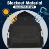 Blackout Tent for Pack and Play - One-Click Opening Pack N Play Blackout Cover - Black Out Tent for Sleep Pod & Mini Crib, Breathable Crib Blackout Cover Block 95% Light view 2