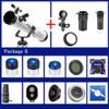 114mm Reflecting Astronomy Telescope for Beginners, Portable with 3 Eyepieces & Adjustable Rod view 2