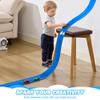 Nigwet Flexible Race Track for Kids - 15 Ft Flex Track Race Car Tracks with Car Ramp Toy, Fit for Monster Truck Track & Kids' Play Cars, Race Tracks for Toddlers 3+, Gifts for Boys Girls (Dark Blue) view 4