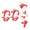 MUSISALY 2Pcs Adjustable Blood Ring Metal Alloy Open Vampire Jewelry Halloween Party Favors for Costume Masquerade Festivals Unique Dark Style Accessory view 3