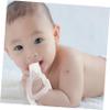Abaodam Finger Protector Food Grade Silicone Teether Adjustable Thumb Forefinger Cover for Boy Girl Months Relief view 4