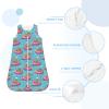 Muishi Painting Skeletons and Flamingo Baby Wearable Blanket Infant Boys Girls Sleeping Bag for Newborn Unisex Baby Stuff Sleep Sack Suit M(6-12month) view 4