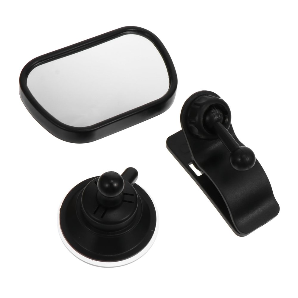 LIOOBO Car Rearview Mirror Backseat Observation Mirror for Boy Girl Wide Angle Shatterproof Material Easy Installation Safe for Vehicle Use