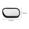 LIOOBO Car Rearview Mirror Backseat Observation Mirror for Boy Girl Wide Angle Shatterproof Material Easy Installation Safe for Vehicle Use view 2