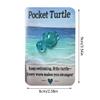 Animal Pocket Hug Gifts,Resin Animal Pocket Hug Tokens with Greeting Cards for Emotional Support,Encouragement Greeting Card Gifts for Friend Christmas Birthday Thanksgiving Anniversary (Frog) view 2