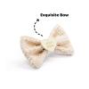 LYBHYQTII Dolls Clothes for 17cm Dolls, Luxury Chic Style 3 Piece Set Including Bow, Dress and Bag High-End Fashion Outfit with Premium Handmade Dolls Accessories for Play & Display (Beige) view 2
