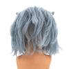 Halloween Hairy Wolf Head Mask,Werewolf Mask,Scary Horror Animal Mask for Halloween Carnival Costume Party (Grey) view 4