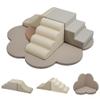 Merax Indoor Climbing Toys for Toddlers, 6-Piece Soft Foam Climbing Blocks Climb & Slide Soft Play Set view 1