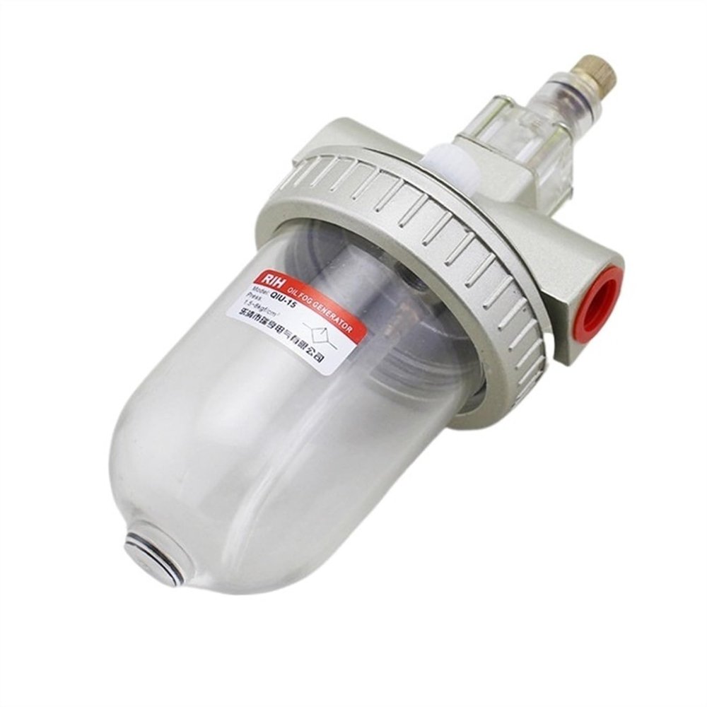 JSCCMEEQ Pneumatic Component Lubricator Large Diameter Lubricator Oiler air Treatment Parts(QIU-08(G1/8))
