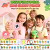 Kids Phone, Dinosaur Kids Smart Phone Toys for 3, 4, 5, 6, 7, 8 +Year Old Girls Gifts, 2.8 Touchscreen Child Learning Play Cell Phone with Dual Camera, Games & Music, Christmas Birthday Gifts (Pink) view 3