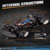 32km/h 1:12 RC Drift Rally Car  SY-1203 Upgraded 4WD Polo-Style Dragster with Gyroscope, 390 High-Speed Motor, Oil-Filled Shocks, Metal Dogbones & LED Lights view 3